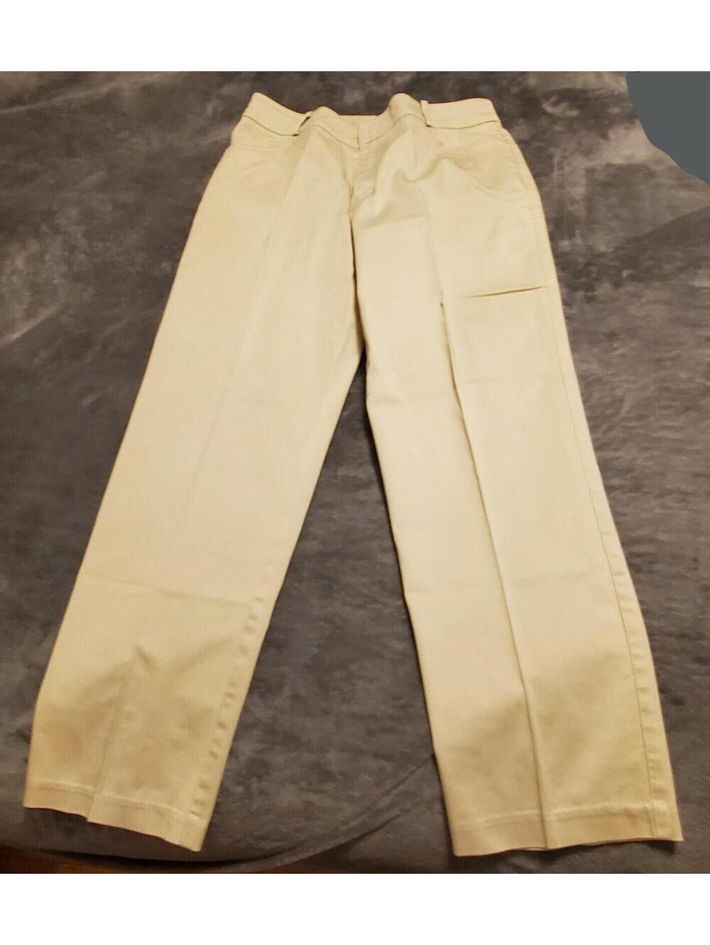 WOMENS HARLOW BEIGE / SAND PANTS - SIZE 8